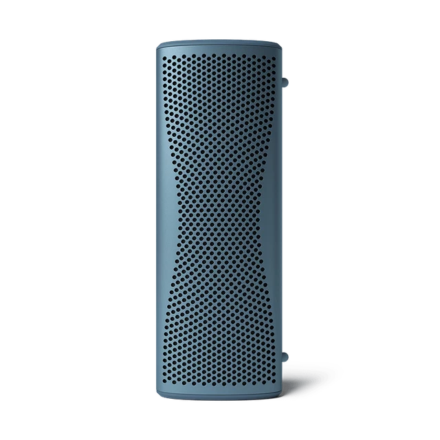 KEF Muo – Blau Aura, Cocoa Braun, Orange Moon