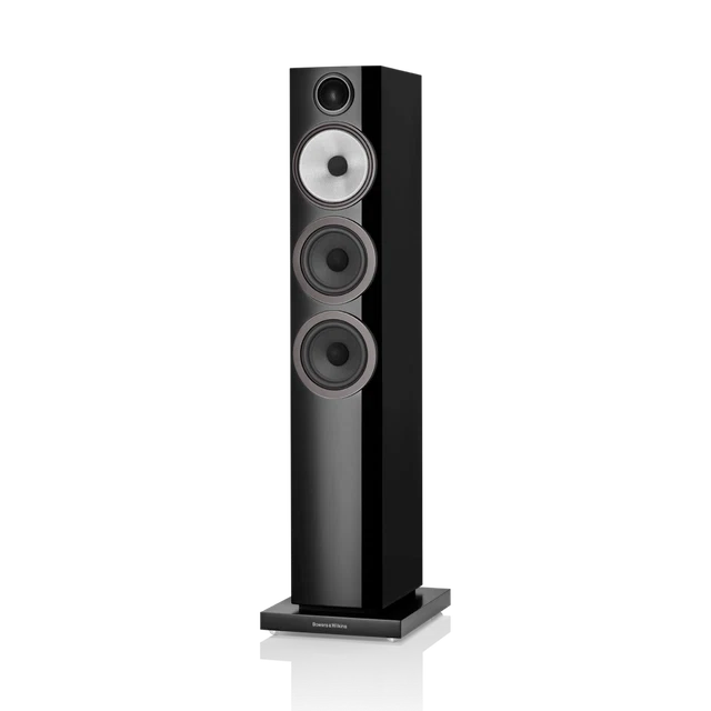 BOWERS & WILKINS 704 S3 – Hochglanz Schwarz, Mocha