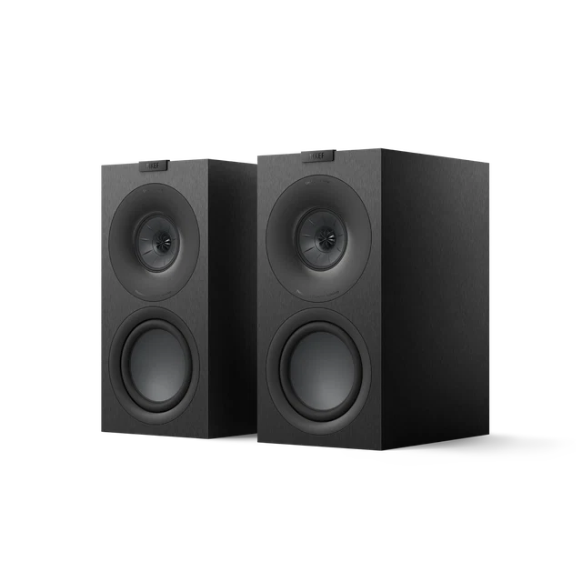 KEF Q Concerto Meta – Satin Schwarz, Walnuss