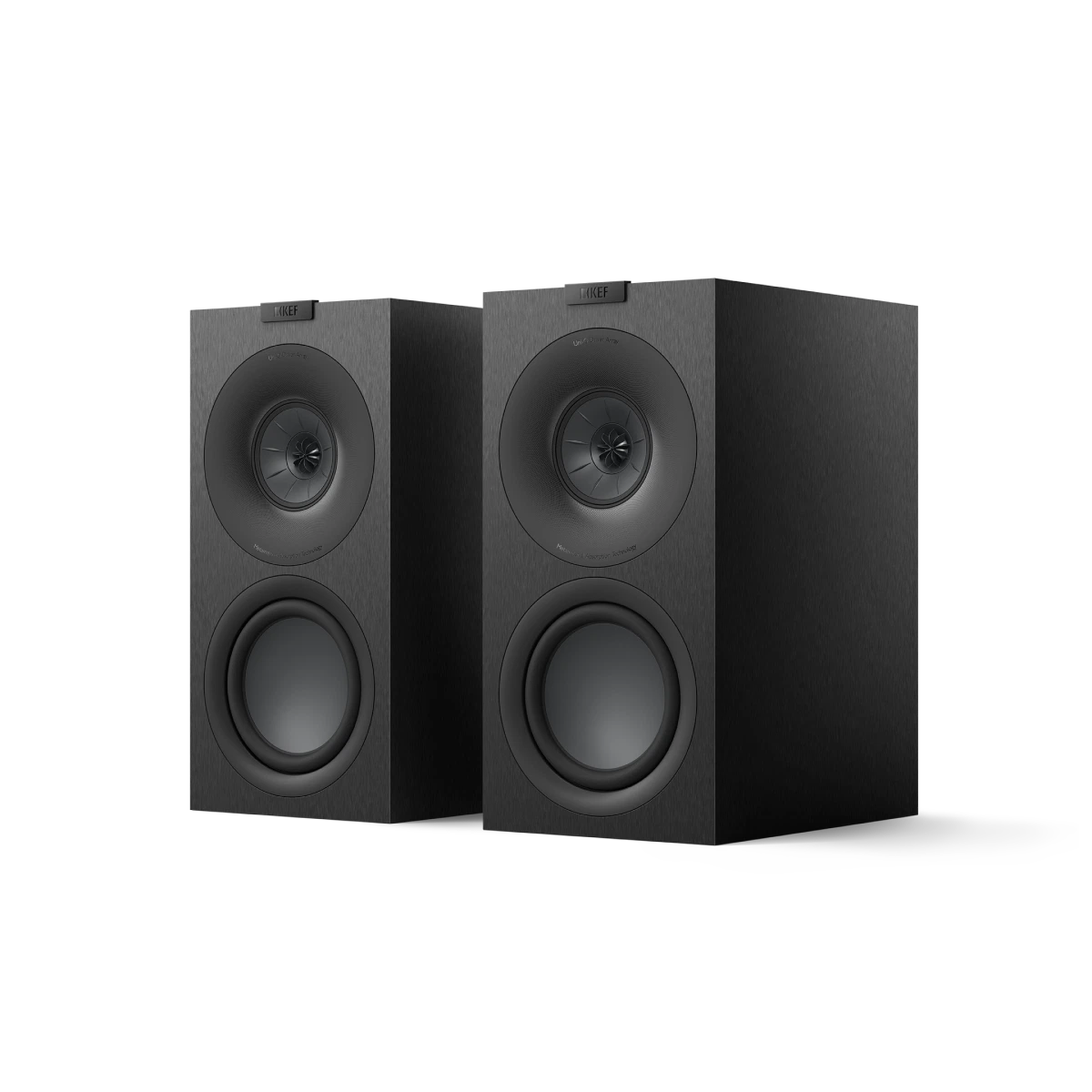 KEF Q Concerto Meta Satin Schwarz, Walnuss
