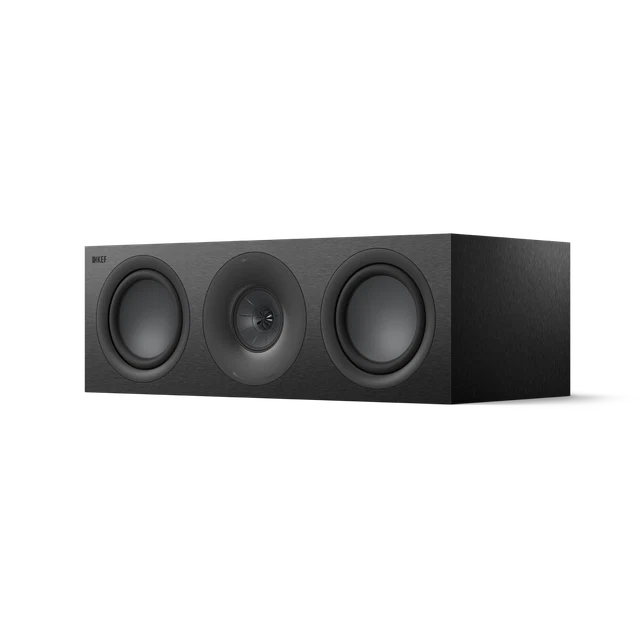 KEF Q6 Meta – Satin Schwarz, Walnuss